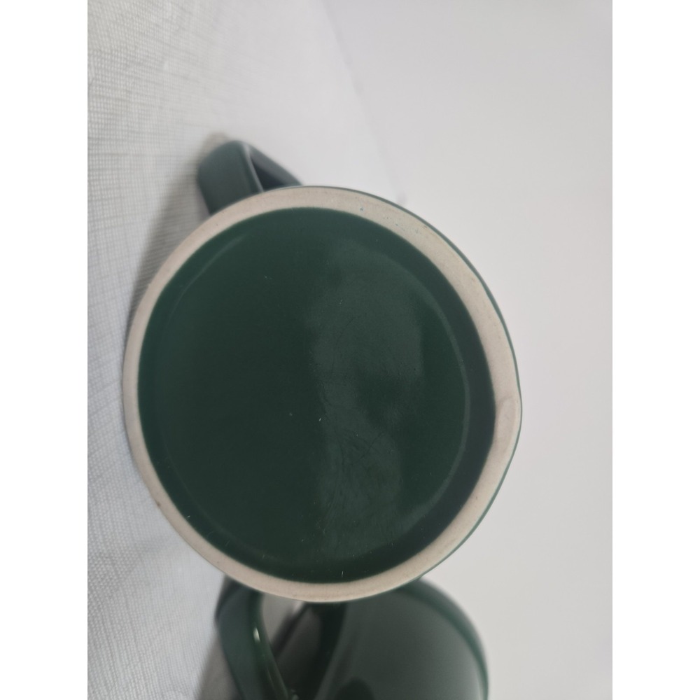 New York Jets Coffee Mugs Set of 2 Green White NFL Football Team Old Logo Cup - Picture 5 of 8